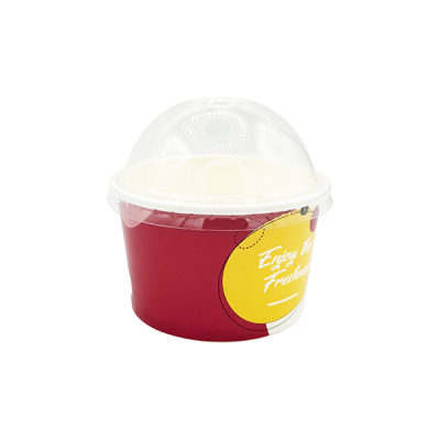 16 oz. Ice Cream Cups/ Dome Lids